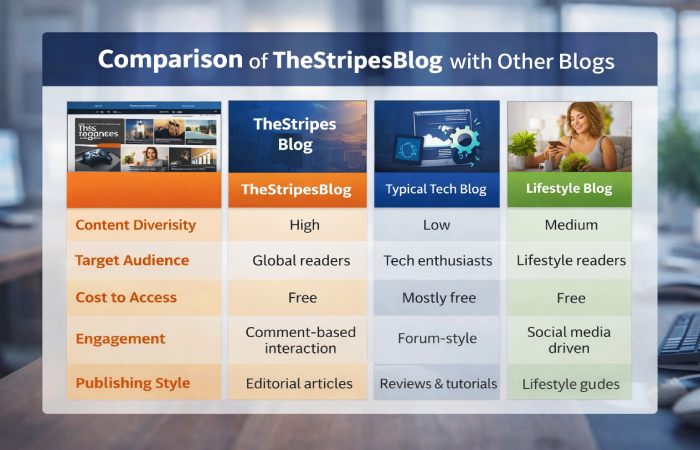 Comparison With Other Multi-Niche Blogs