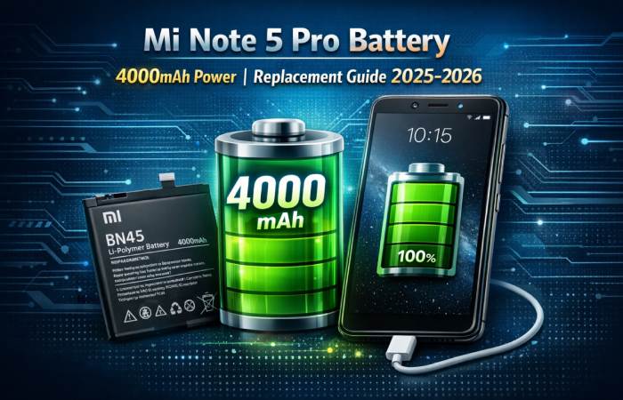 Mi Note 5 Pro battery guide
