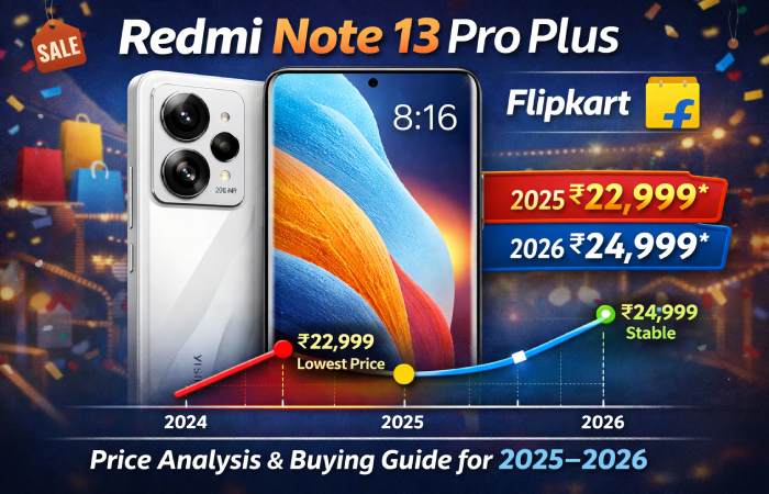 Redmi Note 13 Pro Plus Flipkart Price