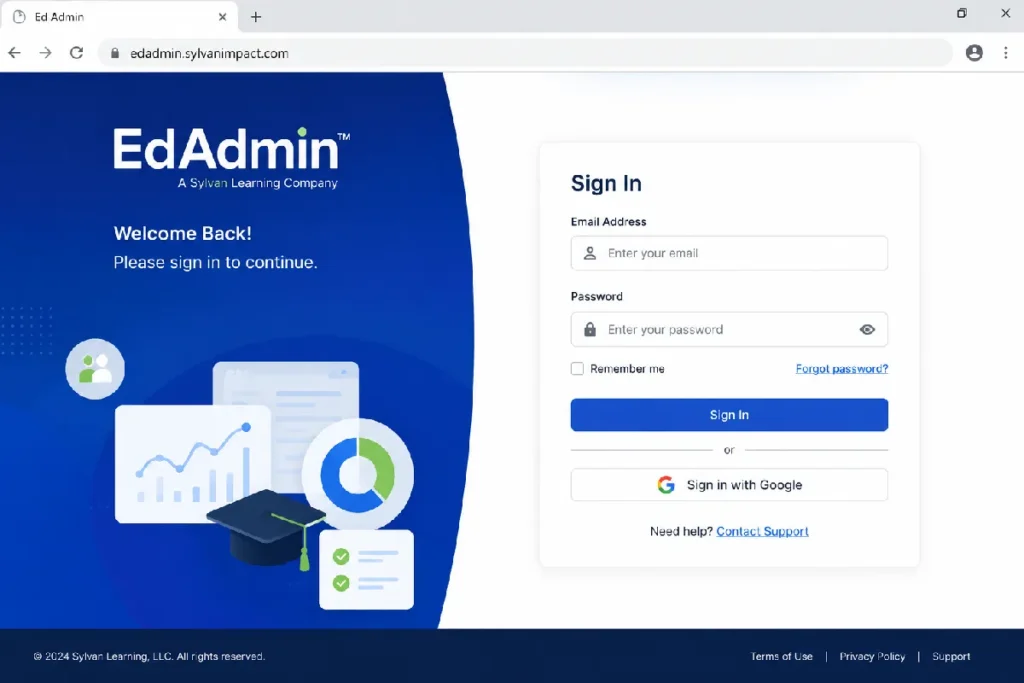 edadmin.sylvanimpact.com Login Guide (2026): Access, Features, Password Reset & Troubleshooting