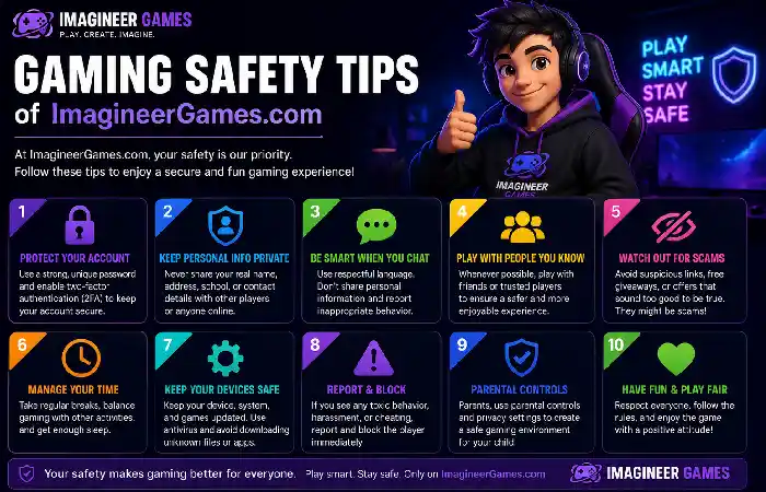 gaming safety tips