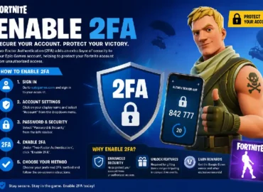 Https://Fortnite.com/2FA Enable (2026): How to Turn On Two-Factor Authentication for Fortnite