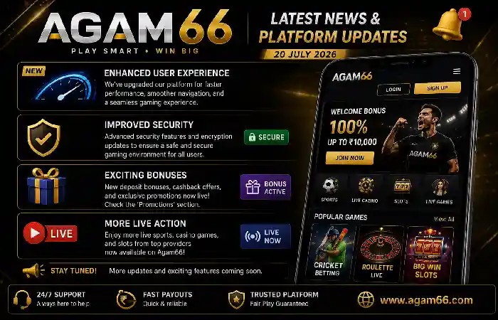 latest news of agamm66