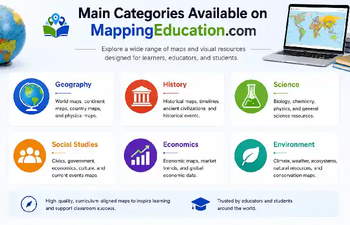 main categories of mappingeducation.com