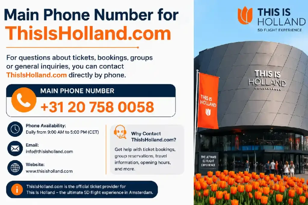Main Phone Number for ThisIsHolland.com: Contact Information and Customer Support