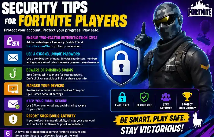 security tips of players