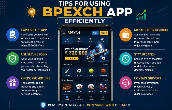 tips for using bpexch app
